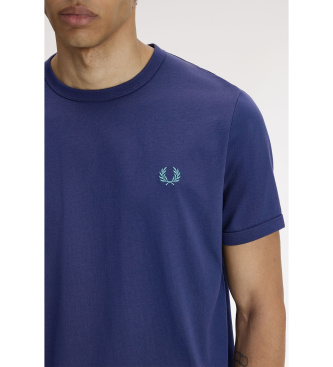 Fred Perry Camiseta ringer azul