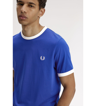 Fred Perry Camiseta ringer azul