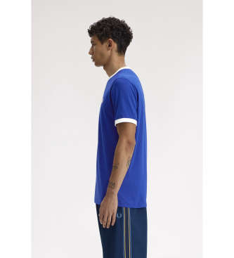 Fred Perry Camiseta ringer azul
