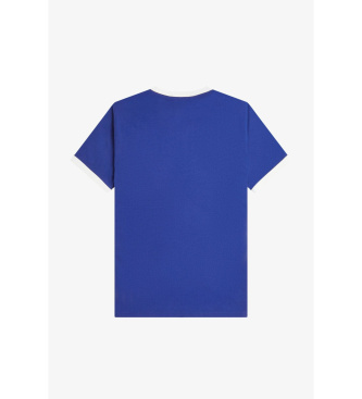 Fred Perry Camiseta ringer azul