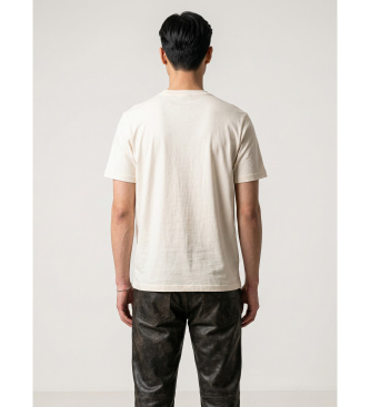 Fred Perry Camiseta ringer beige