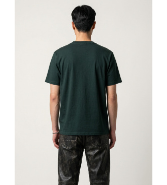 Fred Perry Camiseta ringer verde