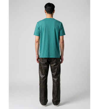 Fred Perry Camiseta ringer verde