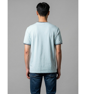 Fred Perry Camiseta Twin Tipped azul