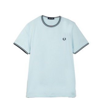 Fred Perry Camiseta Twin Tipped azul