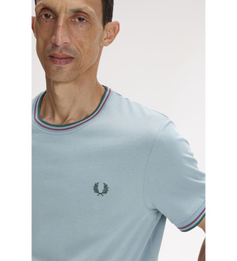 Fred Perry Camiseta Twin Tipped azul