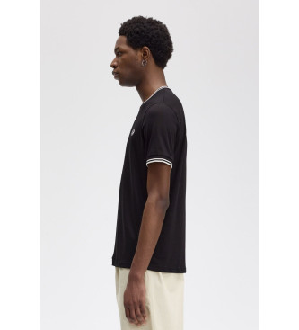 Fred Perry T-shirt Twin Tipped schwarz