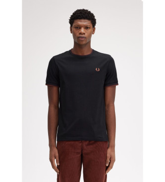 Fred Perry T-shirt Twin Tipped sort