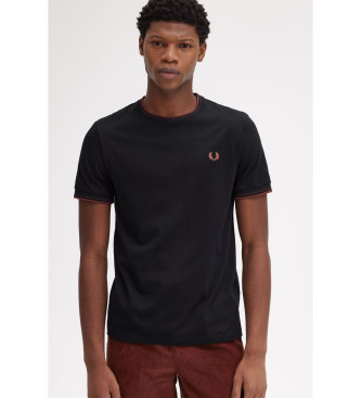 Fred Perry T-shirt Twin Tipped svart