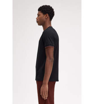 Fred Perry T-shirt Twin Tipped schwarz