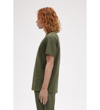 Fred Perry Green logo T-shirt