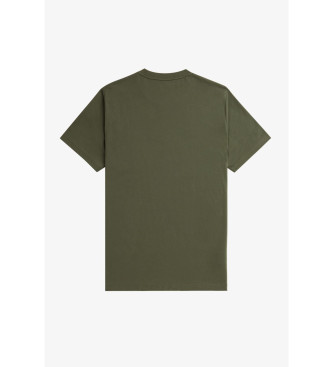 Fred Perry Green logo T-shirt