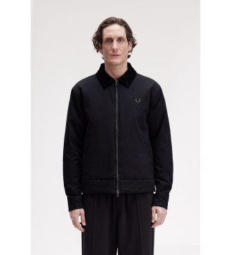 Fred Perry Caban jakke sort