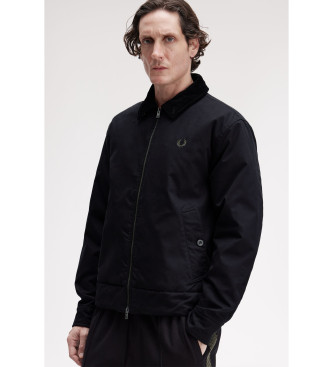 Fred Perry Caban jakke sort