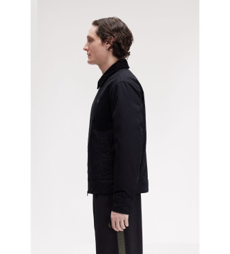 Fred Perry Caban jakke sort