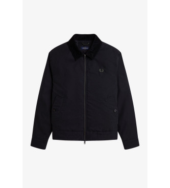 Fred Perry Caban jakke sort