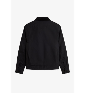 Fred Perry Caban jakke sort