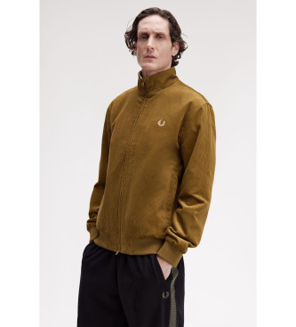 Fred Perry Brun Brentham-jakke i cord