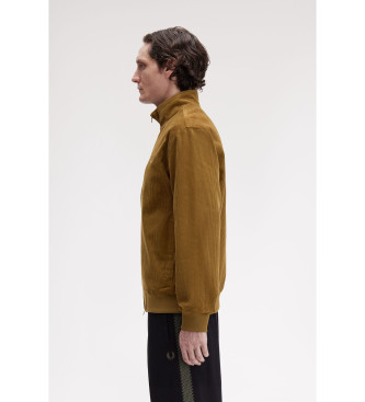 Fred Perry Brun Brentham-jakke i cord