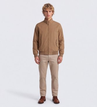 Fred Perry Giacca Harrington marrone