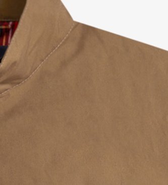 Fred Perry Giacca Harrington marrone