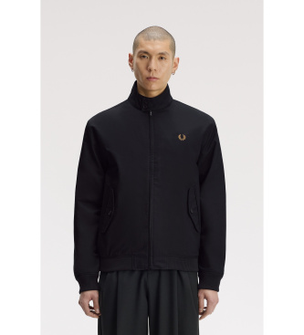 Fred Perry Black Harrington jacket