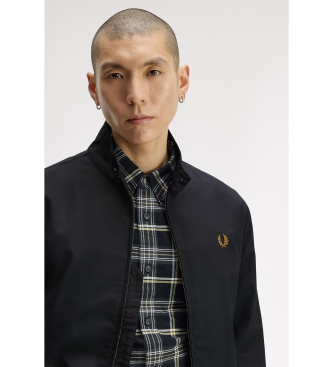 Fred Perry Black Harrington jacket