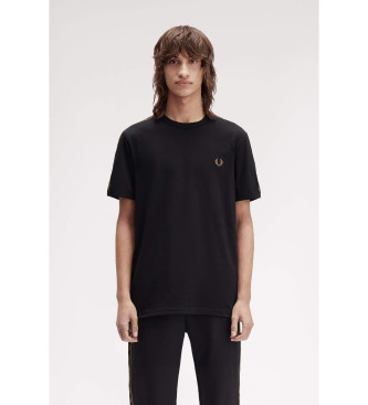 Fred Perry T-shirt Tape Ringer czarny