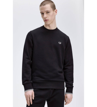 Fred Perry Bluza rozpinana czarna