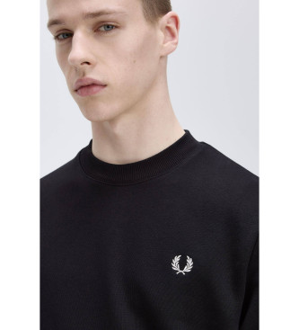 Fred Perry Bluza rozpinana czarna