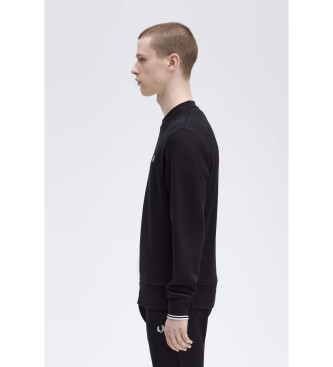 Fred Perry Bluza rozpinana czarna