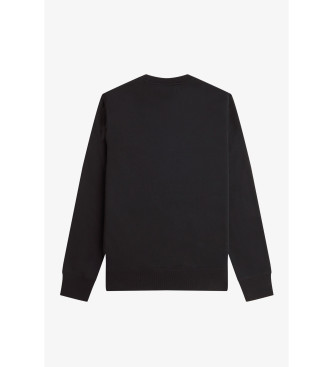 Fred Perry Sweat brod noir
