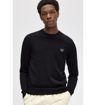 Fred Perry Maglione nero classico