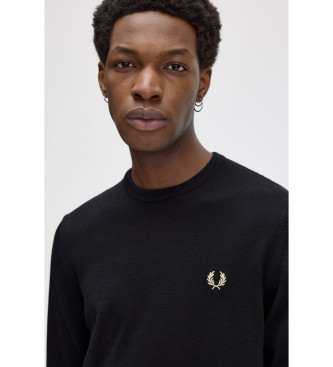 Fred Perry Maglione nero classico