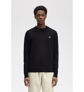 Fred Perry Maglione nero classico