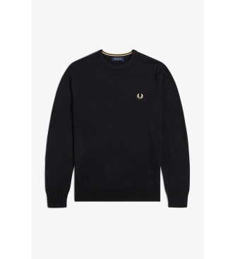 Fred Perry Maglione nero classico