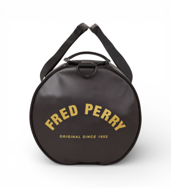 Fred Perry Tonalna torba sportowa Classic Barrel w kolorze czarnym