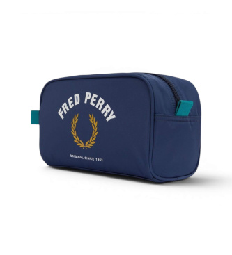Fred Perry Necessaire sportivo in nylon blu marino
