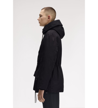 Fred Perry Parka Partch Pocket black