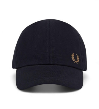 Fred Perry Cappellino classico in piqu nero