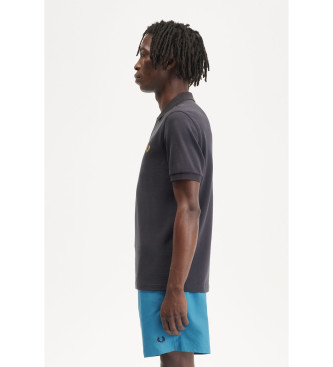 Fred Perry Grey short sleeve polo shirt