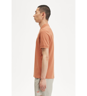 Fred Perry Polo orange  manches courtes
