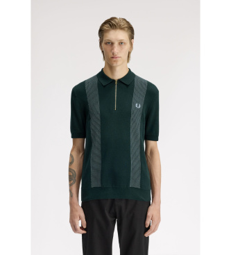 Fred Perry Polo Panel verde