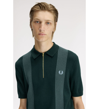 Fred Perry Polo Panel verde