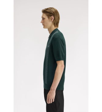 Fred Perry Polo Panel verde