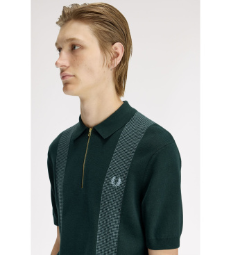 Fred Perry Polo Panel verde