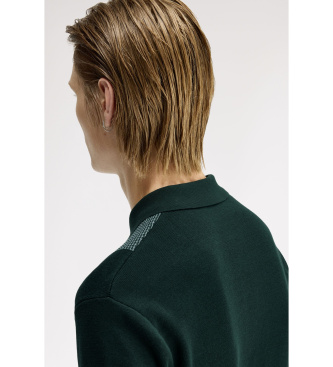 Fred Perry Polo Panel verde