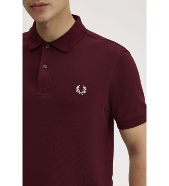 Fred Perry Polo Plain granate