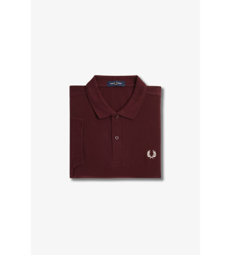 Fred Perry Polo Plain granate