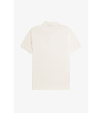 Fred Perry Polo tinta unita M6000 bianco sporco